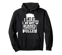 J'aime qu'on me frotte Les Fesses et Que Mon Porc Soit effiloché, insinuations Amusantes sur Le Barbecue Sweat à Capuche