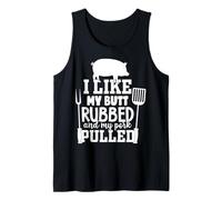 J'aime qu'on me frotte Les Fesses et Que Mon Porc Soit effiloché, insinuations Amusantes sur Le Barbecue Débardeur