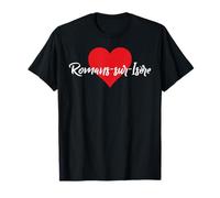 J'aime Romans-sur-Isère France Femmes Coeur T-Shirt
