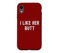 J'aime sa Barbe, J'aime Ses Fesses Assorties à Deux Compliments Coque pour iPhone XR