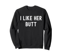 J'aime sa Barbe, J'aime Ses Fesses Assorties à Deux Compliments Sweatshirt