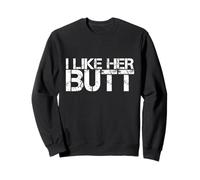 J'aime sa Barbe, J'aime Ses Fesses Assorties à Deux Compliments Sweatshirt