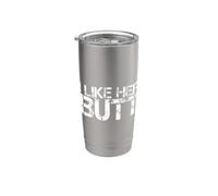 J'aime sa barbe, j'aime ses fesses. Compliments assortis pour les couples Gobelet isotherme en acier inoxydable double paroi