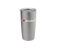 J'aime Schubert Gobelet isotherme en acier inoxydable double paroi