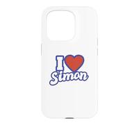 J'aime Simon Coque pour iPhone 15 Pro