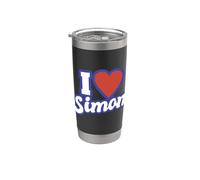 J'aime Simon Gobelet isotherme en acier inoxydable double paroi