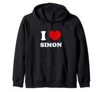J'aime Simon J'aime Simon Funny Simon Sweat à Capuche