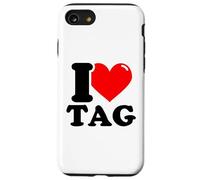 J'aime Tag Coque pour iPhone SE (2020) / 7/8