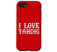 J'aime Tahdig Drôle I Coeur Tahdig Amant Iran Nourriture persane Coque pour iPhone SE (2020) / 7/8