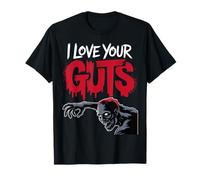 J'aime tes tripes, Horreur Zombie drôle, Halloween T-Shirt