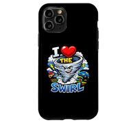 J'aime The Swirl, Jeu de Chasse aux tempêtes Amusant Coque pour iPhone 11 Pro