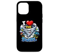 J'aime The Swirl, Jeu de Chasse aux tempêtes Amusant Coque pour iPhone 12/12 Pro