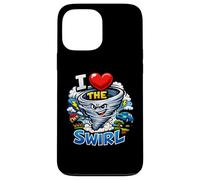J'aime The Swirl, Jeu de Chasse aux tempêtes Amusant Coque pour iPhone 13 Pro Max