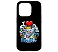 J'aime The Swirl, Jeu de Chasse aux tempêtes Amusant Coque pour iPhone 15 Pro