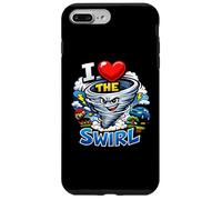 J'aime The Swirl, Jeu de Chasse aux tempêtes Amusant Coque pour iPhone 7 Plus/8 Plus