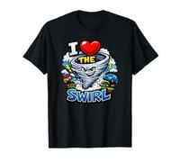 J'aime The Swirl, Jeu de Chasse aux tempêtes Amusant T-Shirt