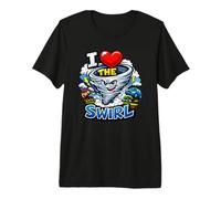J'aime The Swirl, Jeu de Chasse aux tempêtes Amusant T-Shirt Haut de Gamme
