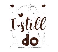 j'aime toujours les citations Stickers muraux 54.6x63.2cm Personnalisation Café