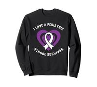 J'aime Un Enfant survivant d'un AVC Sweatshirt