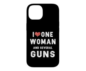 J'aime Une Femme et Plusieurs Armes à feu, des Hommes drôles Coque pour iPhone 14