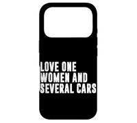 J'aime Une Femme et Plusieurs Voitures Funny Car Guy Car Lover Coque pour iPhone 17 Pro