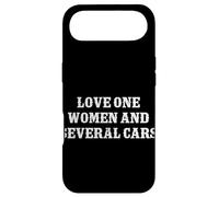 J'aime Une Femme et Plusieurs Voitures Funny Car Guy Car Lover Coque pour iPhone Air