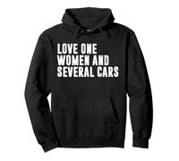 J'aime Une Femme et Plusieurs Voitures Funny Car Guy Car Lover Sweat à Capuche