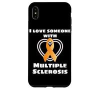 J'aime Une Personne atteinte de sclérose en plaques et plaidoyer en faveur de la sclérose en plaques Coque pour iPhone XS Max