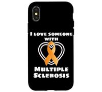 J'aime Une Personne atteinte de sclérose en plaques et plaidoyer en faveur de la sclérose en plaques Coque pour iPhone X/XS