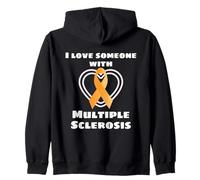 J'aime Une Personne atteinte de sclérose en plaques et plaidoyer en faveur de la sclérose en plaques Sweat à Capuche