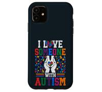 J'aime Une Personne autiste Papa - Père-Fils Fier d'être autiste Coque pour iPhone 11