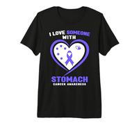 J'aime Une Personne sensibilisée au Cancer de l'estomac T-Shirt Haut de Gamme