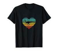 J'aime Velociraptor Cœur Dino Enfants Saurier Dinosaure T-Shirt Graphique avec Valeur