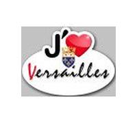 J'aime Versailles (5x3.7cm) - Sticker/Autocollant