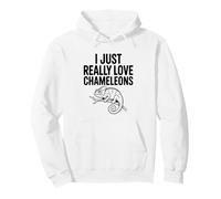 J'aime Vraiment Cameleons Funny Animal Lover Sweat à Capuche