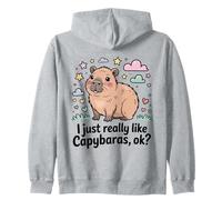 J'aime Vraiment Capybara Funny Capy Rodent Capybara Kids Sweat à Capuche