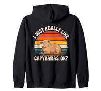 J'aime Vraiment Capybara Funny Capy Rodent Capybara Kids Sweat à Capuche
