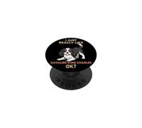 J'aime Vraiment Cavalier King Charles Ok Dog Lover PopSockets PopGrip Adhésif