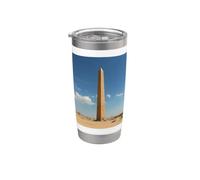 J'aime vraiment des obélisques - Monument de l'obélisque Gobelet isotherme en acier inoxydable double paroi