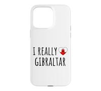J'aime Vraiment Gibraltar Coque pour iPhone 15 Pro Max