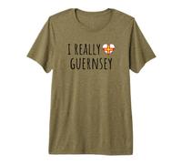 J'aime Vraiment Guernesey T-Shirt Haut de Gamme