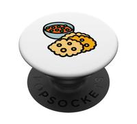 J'aime Vraiment la Cuisine Indienne Chole Bhature PopSockets PopGrip Adhésif