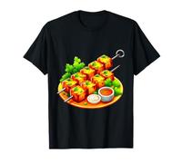 J'aime Vraiment la Nourriture tandoor Paneer Tikka Indian India T-Shirt