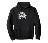 J'aime vraiment la passion de la danse classique Sweat à Capuche