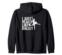J'aime vraiment la passion de la danse classique Sweat à Capuche