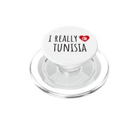 J'aime Vraiment la Tunisie PopSockets PopGrip pour MagSafe