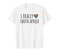 J'aime Vraiment l'Afrique du Sud T-Shirt Graphique avec Valeur