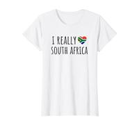 J'aime Vraiment l'Afrique du Sud T-Shirt Graphique avec Valeur