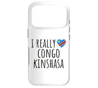 J'aime Vraiment Le Congo-Kinshasa Coque pour iPhone 17 Pro