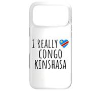 J'aime Vraiment Le Congo-Kinshasa Coque pour iPhone 17 Pro Max